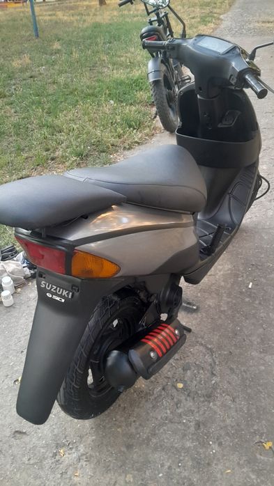 Продам мопед  двухмесный Suzuki Lets  2.(крокодил)2008г.65 кубиков