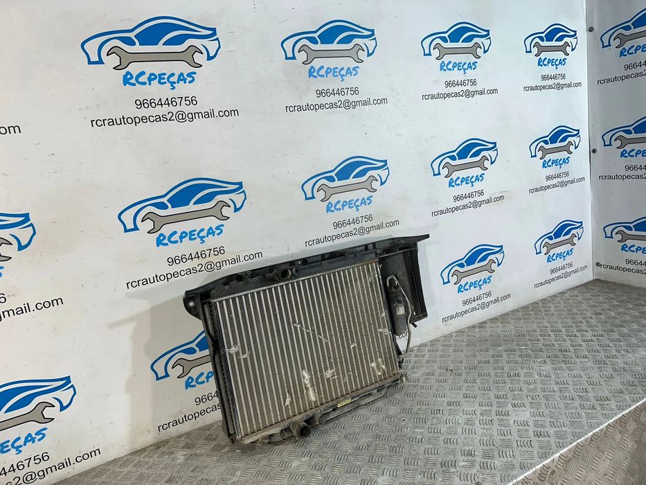Conjunto Radiador Termoventilador Original Peugeot 206 Gasolina 2003