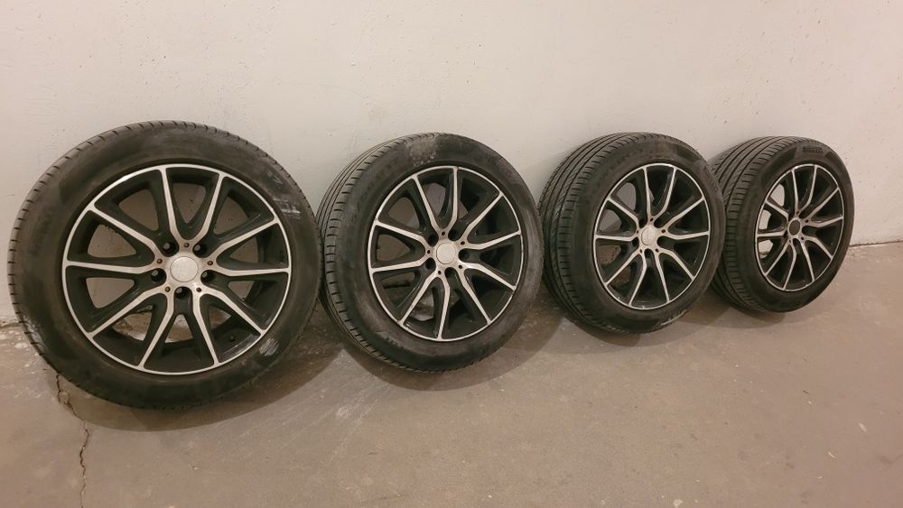 Alufelgi  17 z oponami Pirelli Audi A4 B8