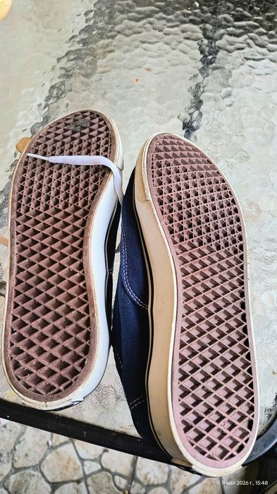 Оригінальні кеди Vans Authentic Navy 37-37,5 розмір (23.5-24 см дитячі підліткові