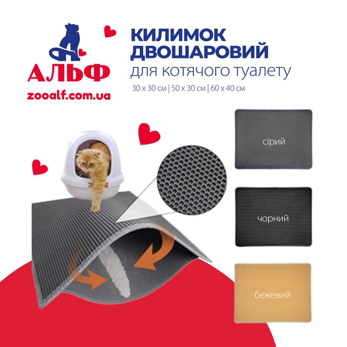 Килимок для туалету