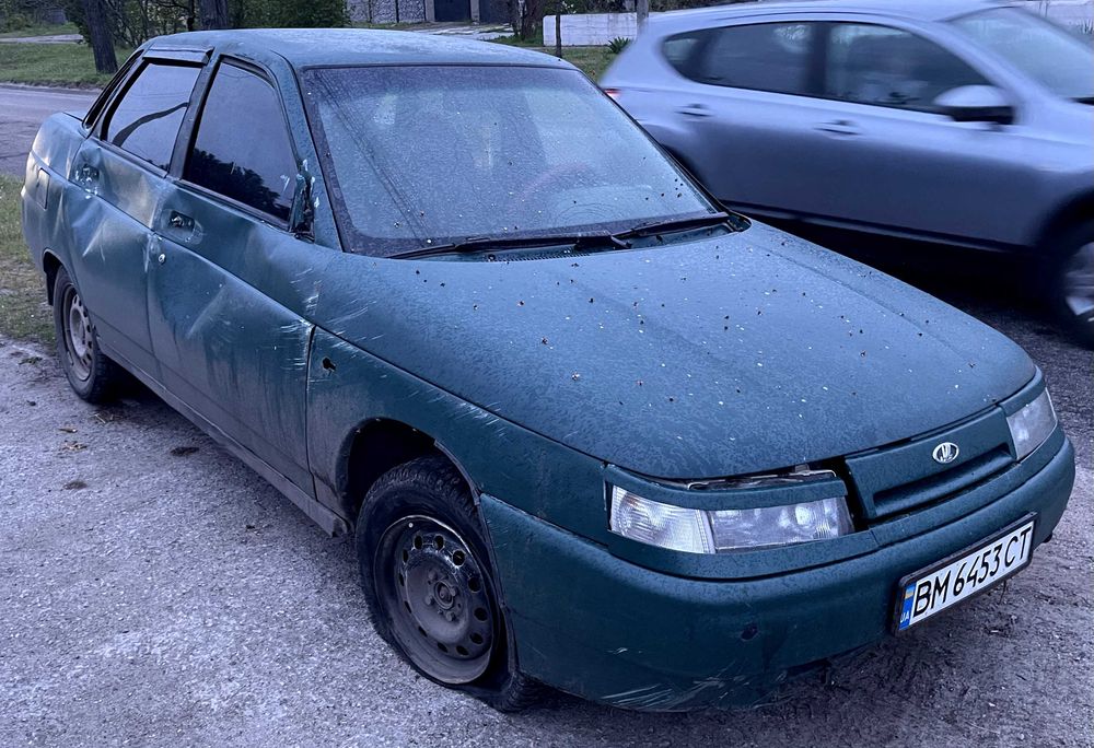ВАЗ 2110 после ДТП