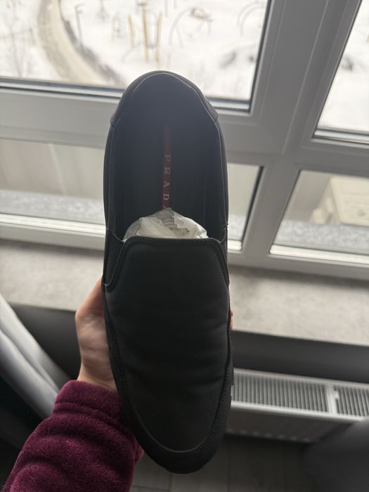 Prada чоловіче взуття! ОРИГІНАЛ!Розмір 44/44,5