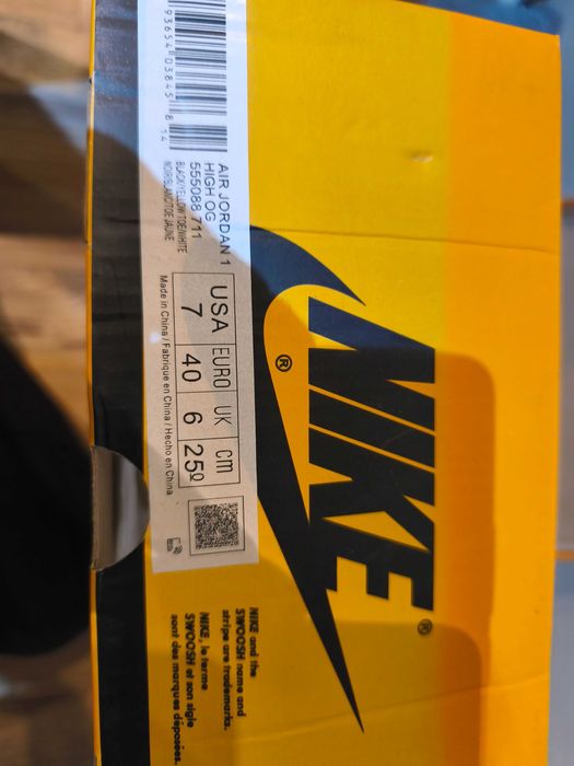 Nike Air Jordan 1 High rozmiar 40