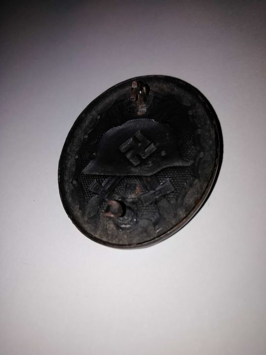 Crachá Wound Badge Black - Fabricante "93" WW 2 - 3ºReich Alemanha