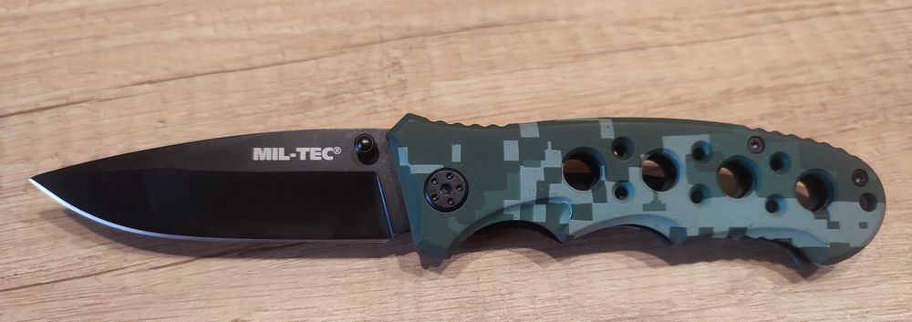 Нож MIL-TEC AT-Digital 15317170 криса пиксель камуфляж mora ontario