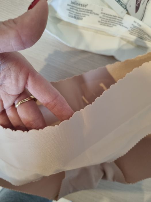 Bielizna modelująca majtki + pas, oraz 2 pary majtek koronkowych
