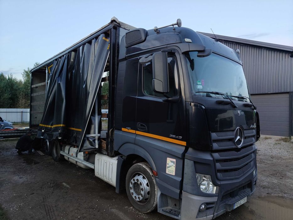 Man TGX TGS TGA TGM TGL Mercedes Actros Antos Atego DAF Scania Iveco Zabudowa Jumbo Firanka 7,70x 300