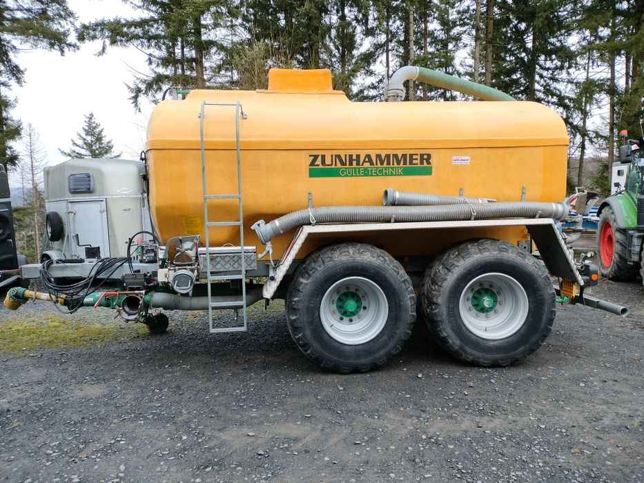 Beczka beczkowóz wóz asenizacyjny Zunhammer 14000