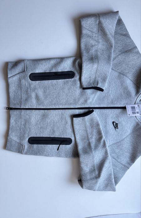 Nowa Nike Tech Fleece rozm XS Dark Grey Heather/Black drill drillstyle