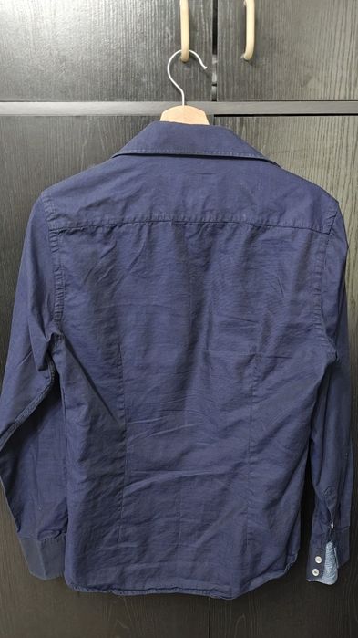 Koszula męska  BALENCIAGA, granatowa, rozm. 39/15½ (S)
