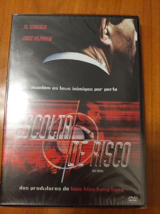 Dvd - Escolta de risco novo selado