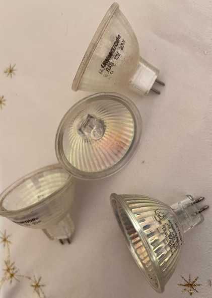 4 Transformadores 220V-12V + Lâmpadas Led + Suporte interruptores