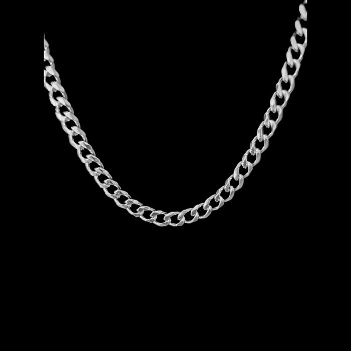 Naszyjnik , łańcuszek , stal chirurgiczna , 55 cm