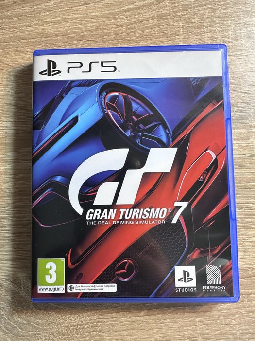 gran turismo 7 ps5 диск бу