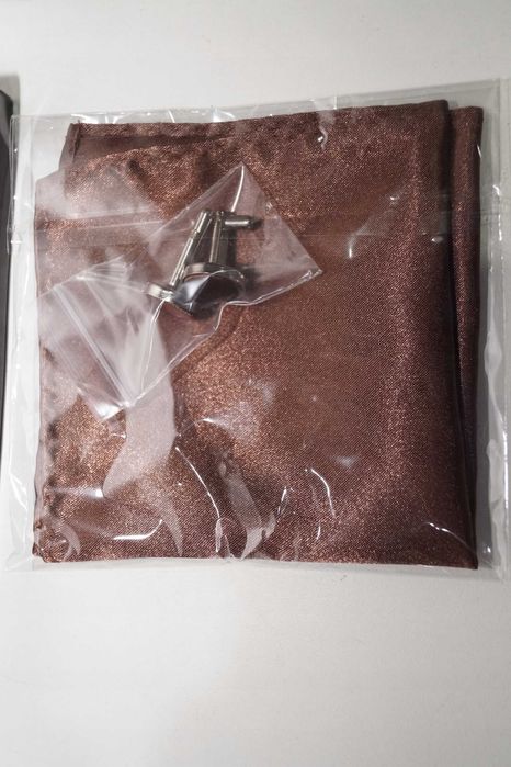 Aissy Szelki męskie regulowane na klipsy spinki mucha poszetka 4w1