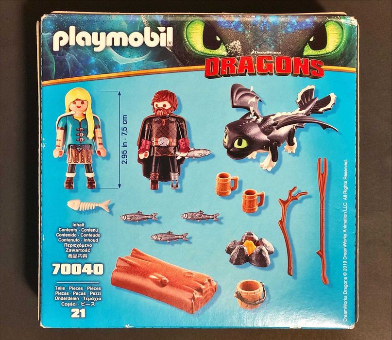 PLAYMOBIL 70040 SELADO Como Treinares o teu Dragão Dragons