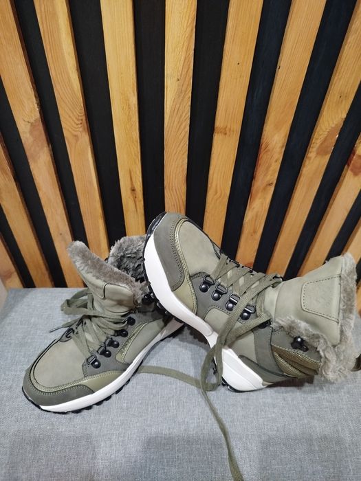 Jean Paul buty damskie zimowe Massif green r.40
