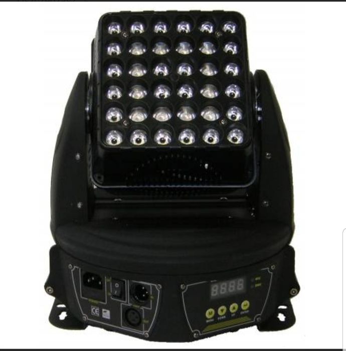 Głowica Głowa Ruchoma Światło DJ Led Double 72RGB +WA