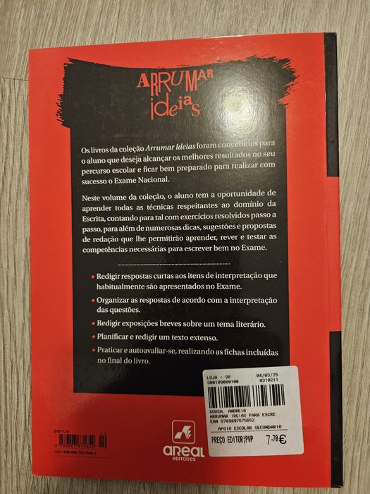 Livro Auxiliar Para Bem Escrever no Exame de Português
