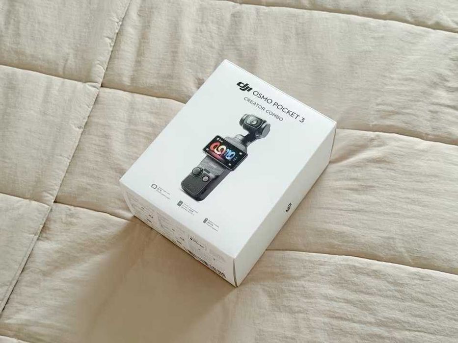 DJI Osmo Pocket 3 Creator Combo Vlog Kamera Gimbal 4K mit Mic 2
