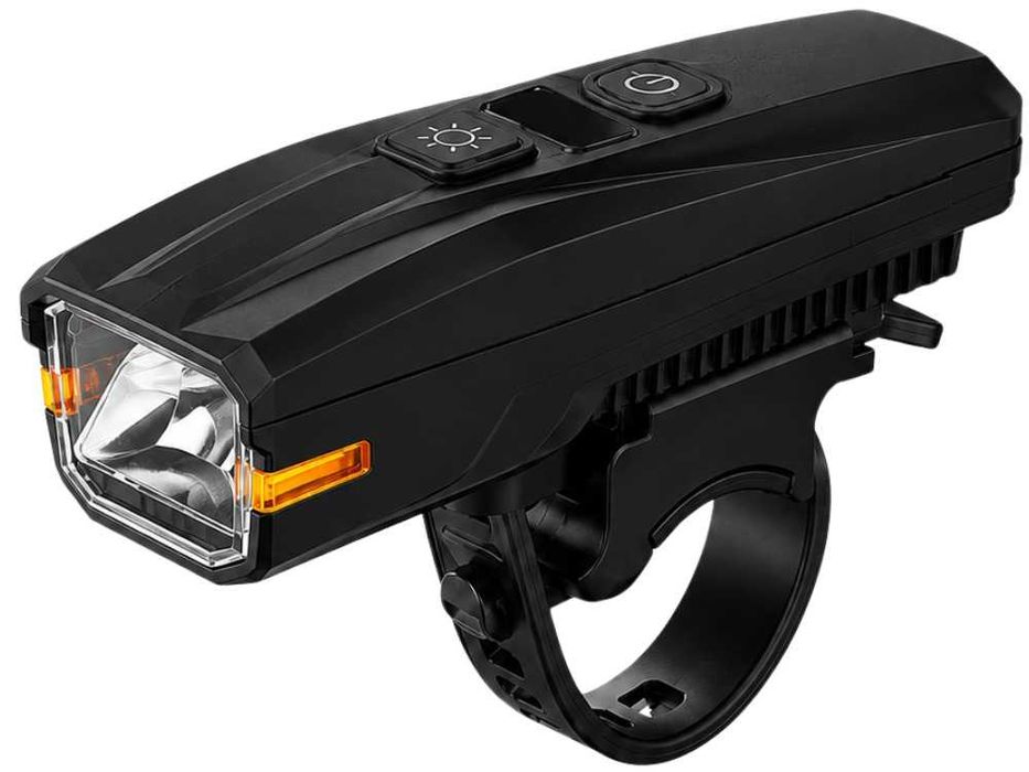 Mocna lampka przednia LED do roweru USB 5 trybów światła