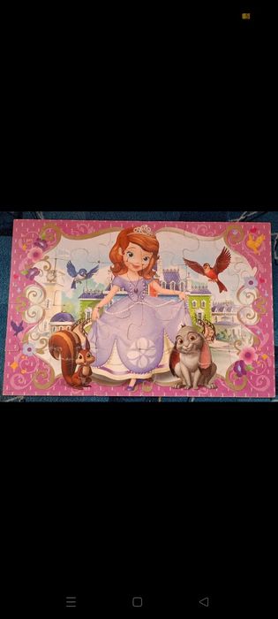Puzzle Księżniczka Zosia bez katonika