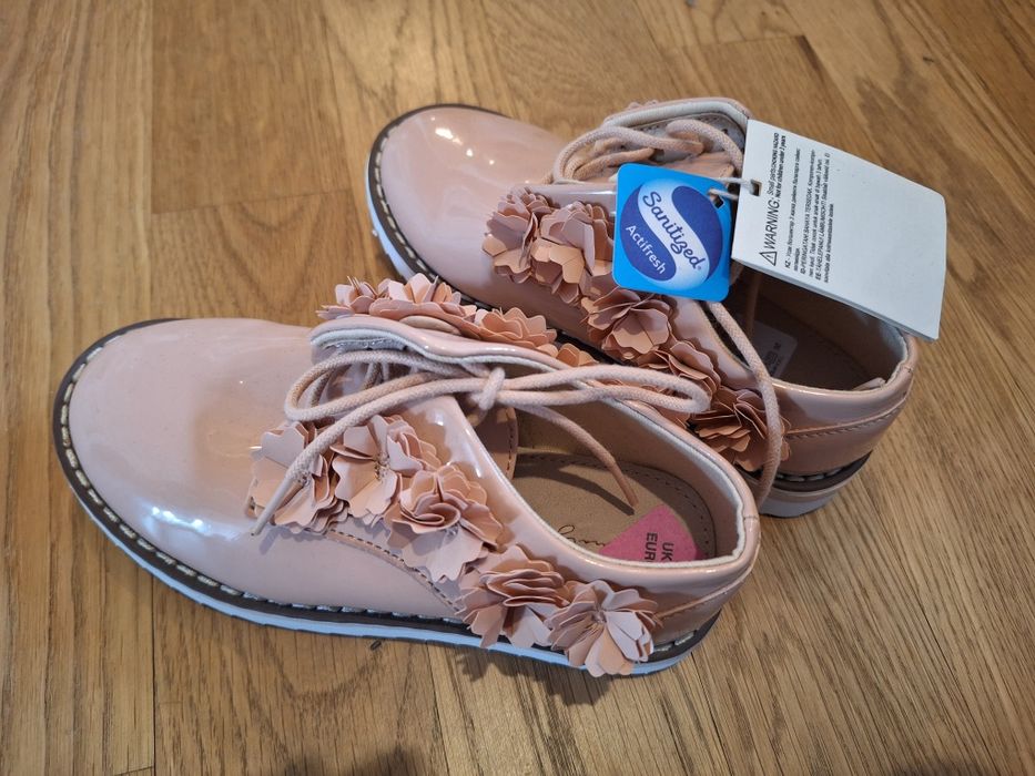 Półbuty butki botki dla dziewczynki rozmiar 27