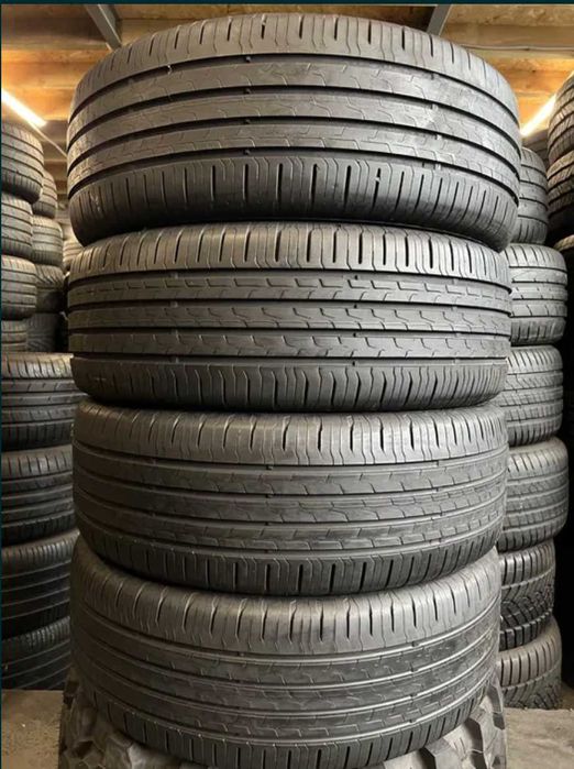 225/60 R17 CONTINENTAL ECOCONTACT 6 (90% протект) Літо! Склад Б-У Шин!