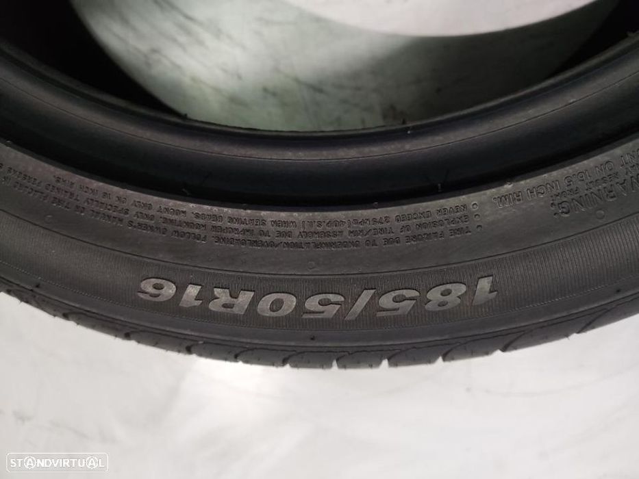2 pneus semi novos 185-50r16 nexen - oferta dos portes