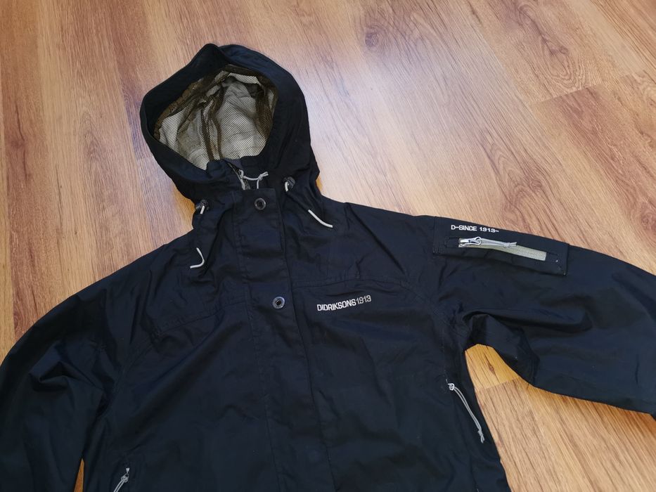 Didriksons 1913 Storm System parka przeciwdeszczowa płaszcz 36 S