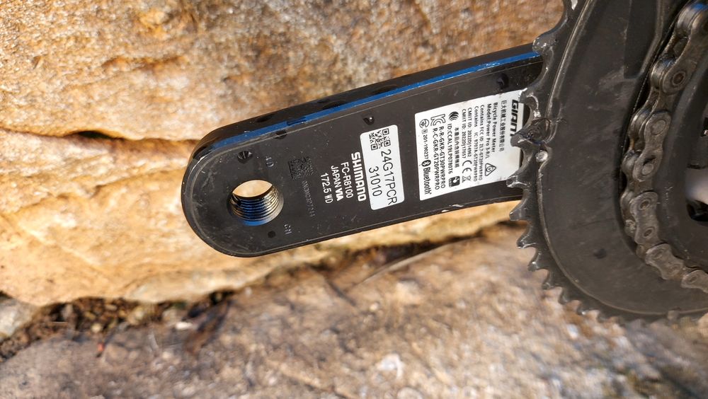 Pedaleiro  Shimano Ultegra com Potenciómetro