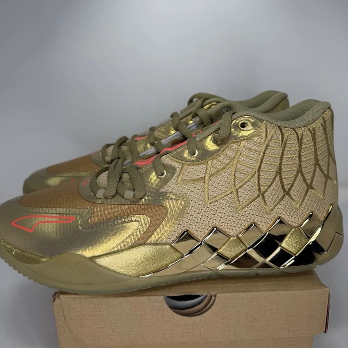 Puma MB.01 "Golden Child" da coleção de LaMelo Ball
