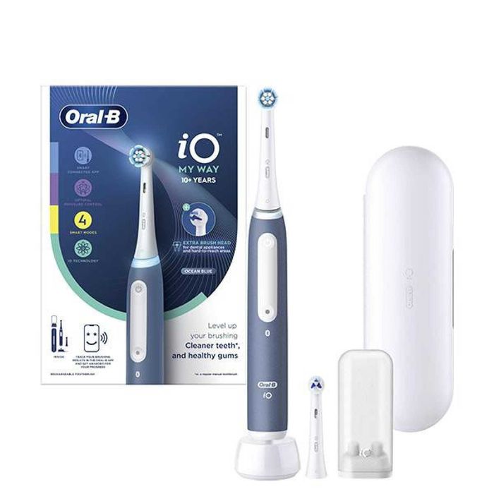 Oral-B iO Series 4 My Way Електрична зубна щітка ocean blue (Europe) Нова!