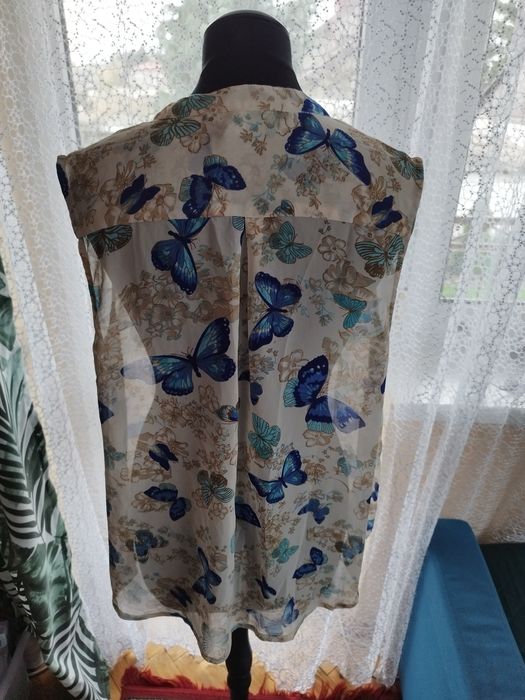 Koszula mgiełka motyle roz. 46