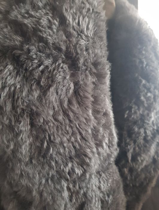 Kurtka Vanila 36 królik puchowa pikowana