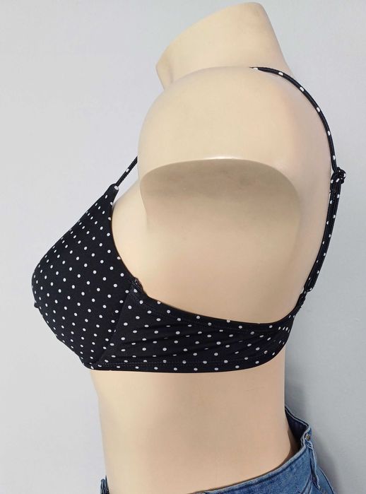 Czarna góra od bikini biustonosz C&A rozmiar 80B na plażę