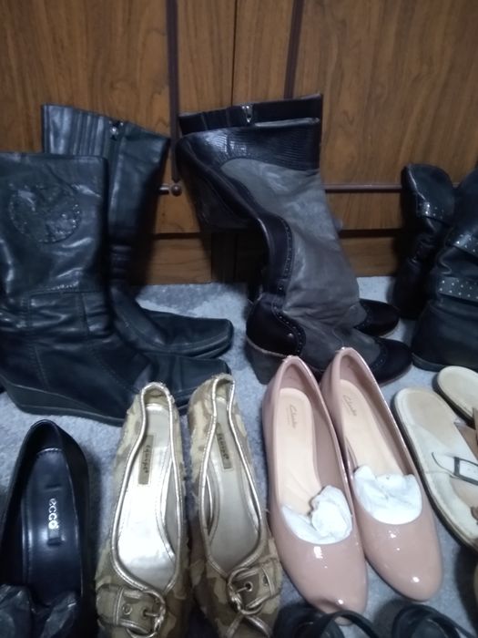 Ecco, Geox, Clarks, Braska, Camper, Mexx лот обуви 35,5-36 размер