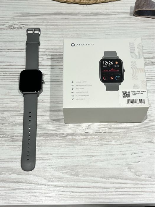 Смарт-годинник Amazfit GTS Lava Gray