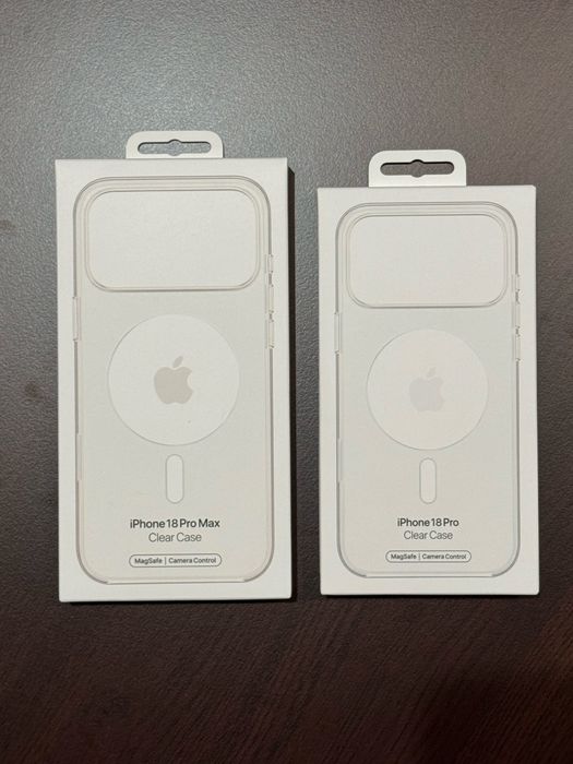 Чехол Apple Clear Case with Magsafe 18 Про / 18 Про Макс