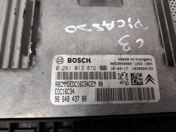 Centralina motor / ECU CITROËN C3 Picasso (SH_)