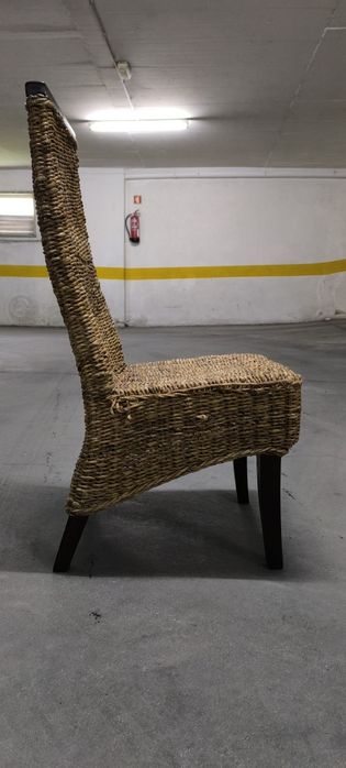 Cadeiras de mesa de sala de jantar (6 unidades)