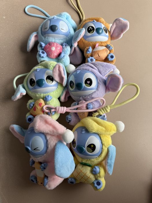 Мяка іграшка стіч лабубу брелок