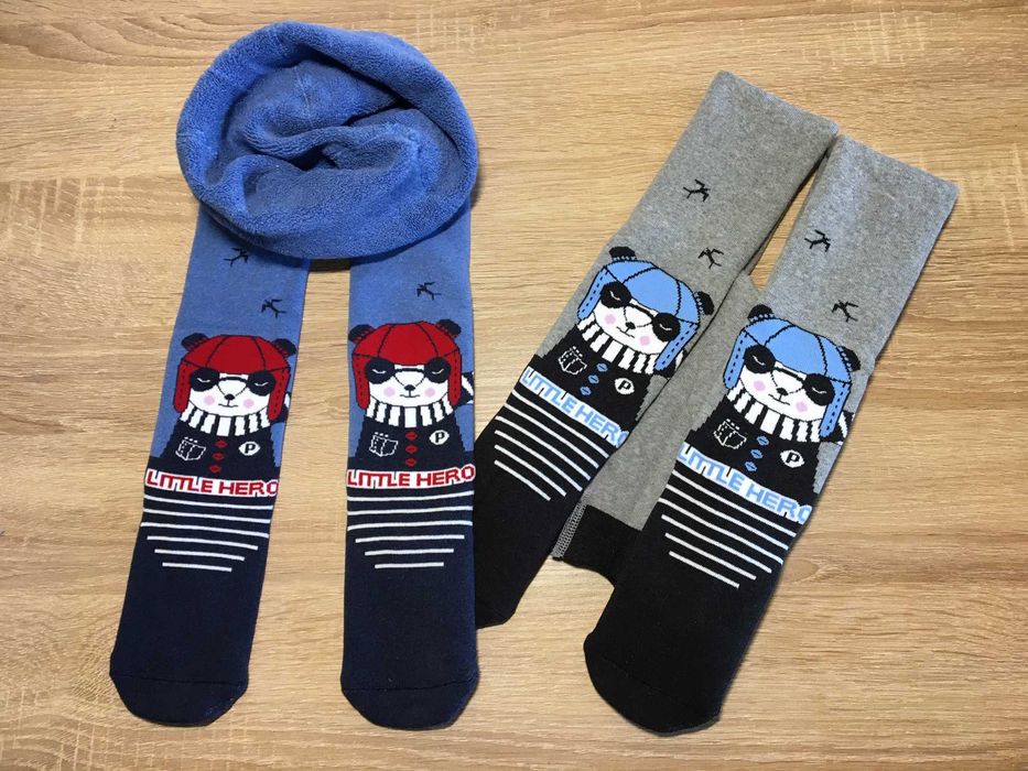 Махрові колготки Conte-Kids теплі колготи махровые