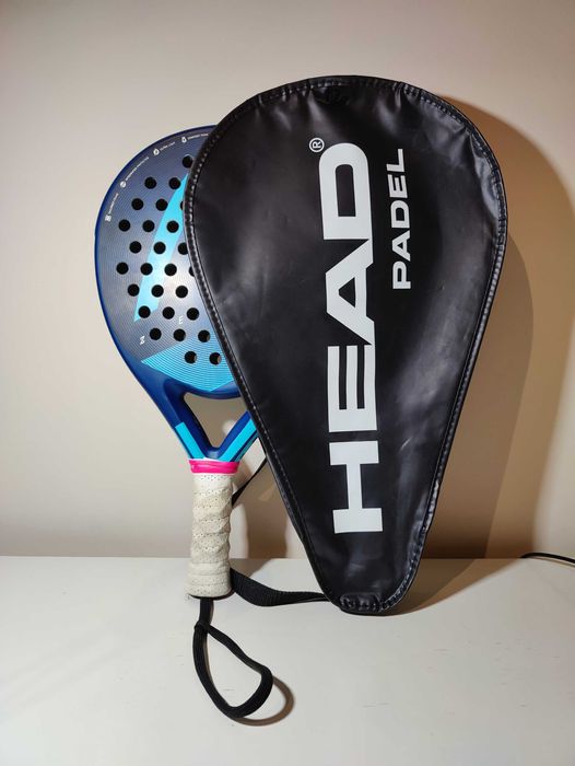 Raquete Padel Head Zephyr + Bolsa Original + Punho Hesacore Bullpadel