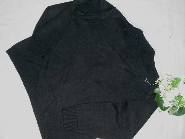 Sweter sweterek damski wełna merinos 44 XXL #277