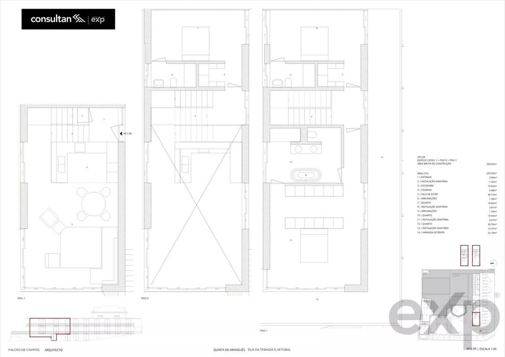 Apartamento T3 Triplex . S. SEBASTIÃO - SETÚBAL