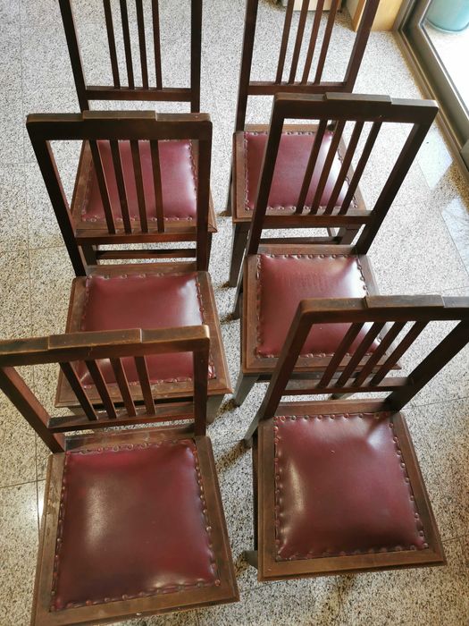 Mesa e cadeiras vintage