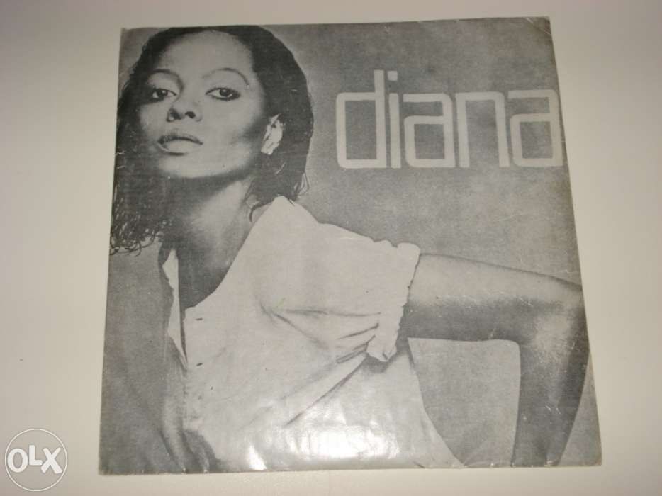 Disco Vinil Single - Diana Ross - "Upside Down" (1980)