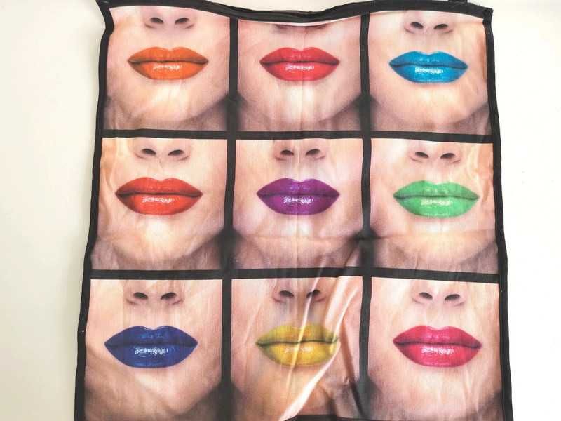 Lábios fronha de almofada